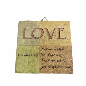 💛 3 for $10 Love Plaque